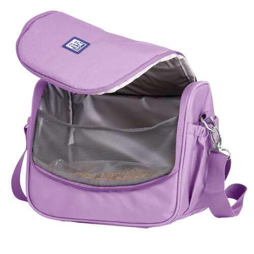 BOLSA ISOTERMICA LAVANDA 4 COMP. B-FOODIE RPET 8L