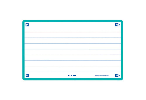 FLASHCARDS 2.0 A7 1 LINEA ICE MINT 30U PACK FICHA REVISION