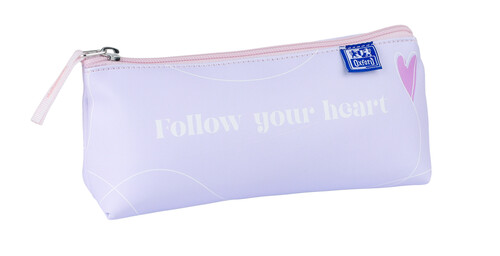 PORTATODO TRIANGULAR CUTE ACABADO ACOLCHADO PU 21X9,5X5,5CM