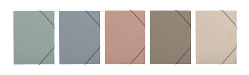 CARPETA GOMAS/SOLAPA A4+ POLYFOAM FOREST COLOR SURT-CAJA 10