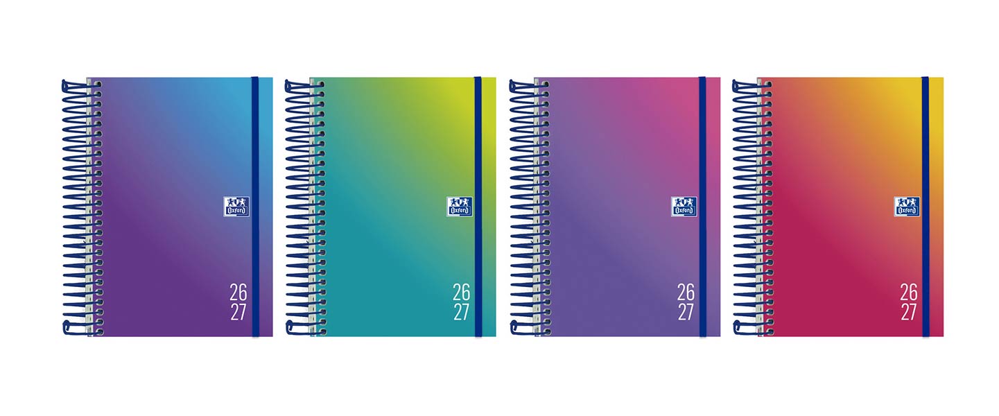 AGENDA ESCOLAR A6 DP 26-27 GRADIENT TAPA EXTRADURA