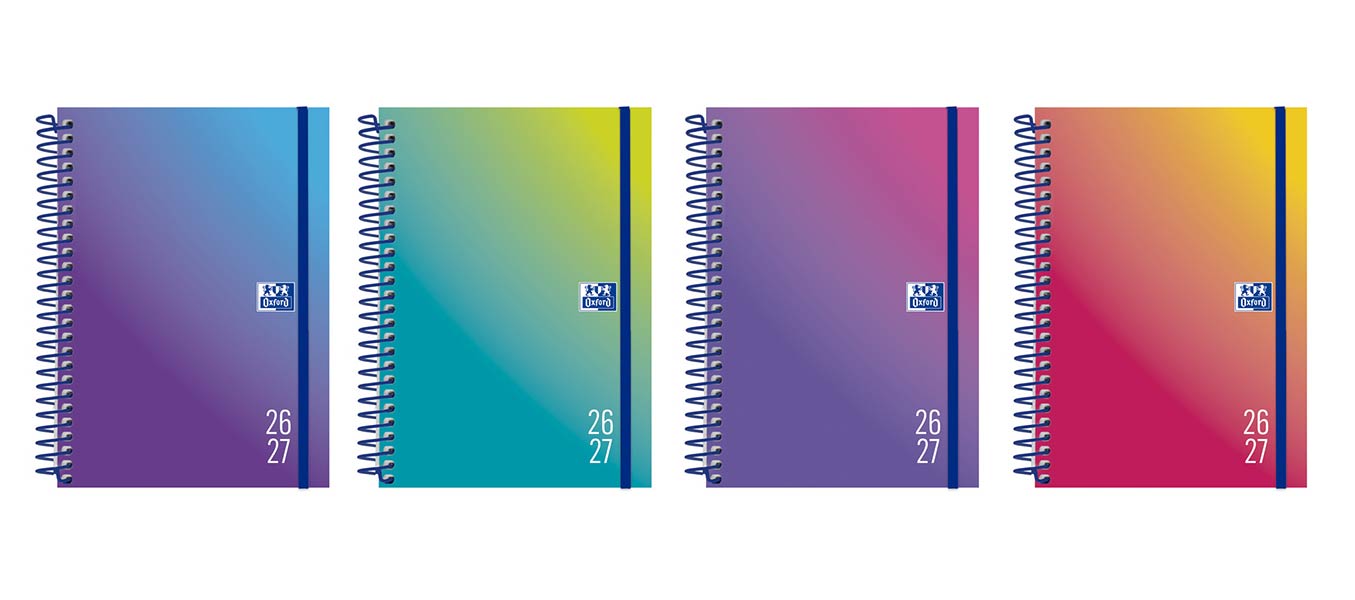 AGENDA ESCOLAR A5 SV 26-27 GRADIENT TAPA EXTRADURA