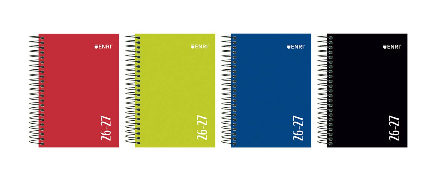 AGENDA ESCOLAR A6 DP 26-27 ENRI IDENTITY TAPA EXTRADURA