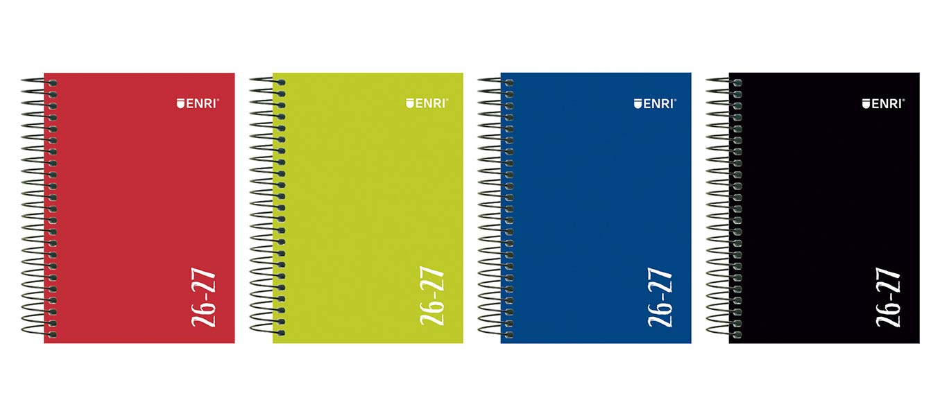 AGENDA ESCOLAR A6 DP 26-27 ENRI IDENTITY TAPA EXTRADURA
