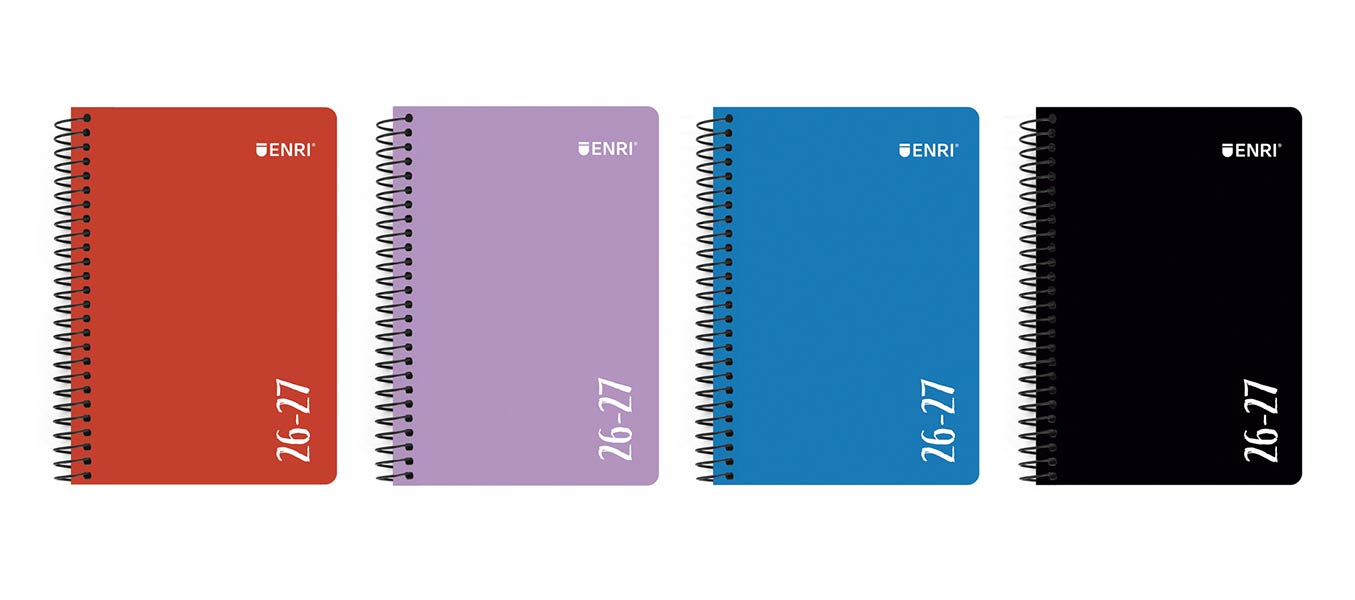 AGENDA ESCOLAR A5 SV 26-27 ENRI TEENS TAPA PLASTICO PP