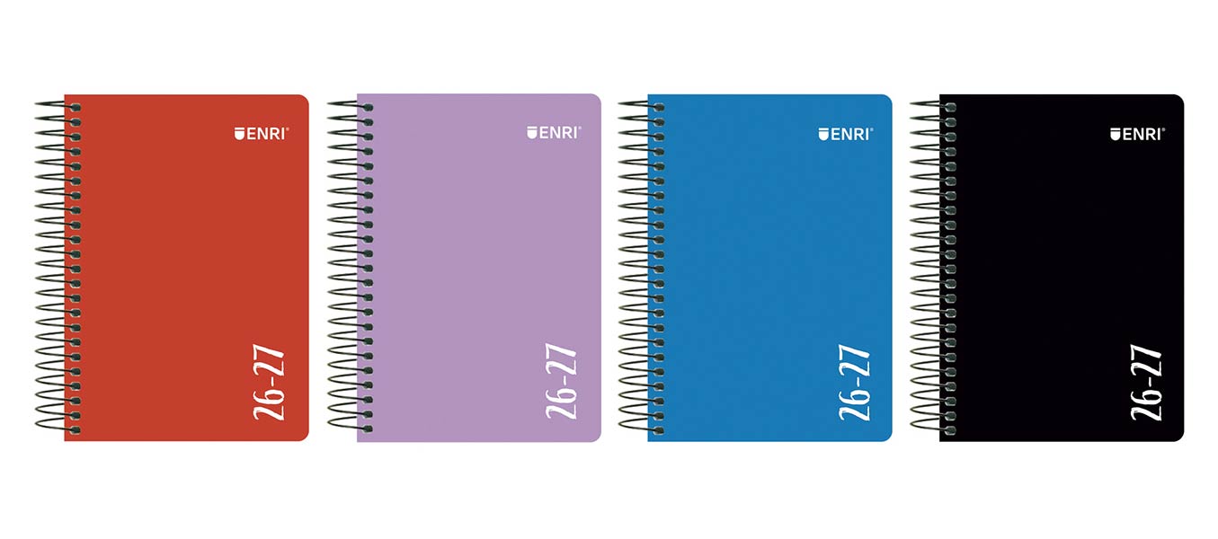 AGENDA ESCOLAR A5 DP 26-27 ENRI TEENS TAPA PLASTICO PP
