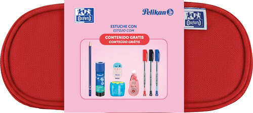 PORTATODO COFRE CON CONTENIDO KANGOO KIDS COLORES 23X11X6CM