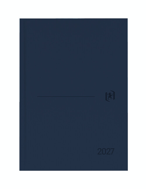 AGENDA A�O 2027 A5 DP AZUL MINIMAL T.EXTRADURA MATE