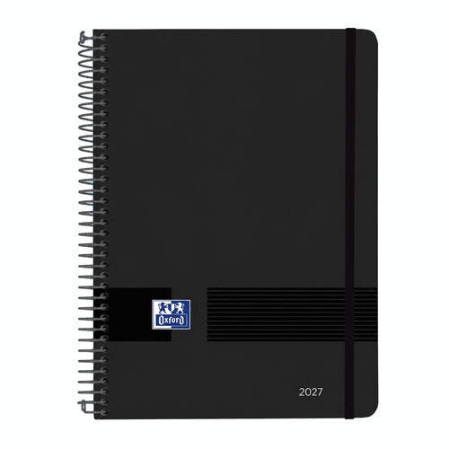 AGENDA A�O 2027 A5 SVV LIVE & GO NEGRO TAPA PLASTICO