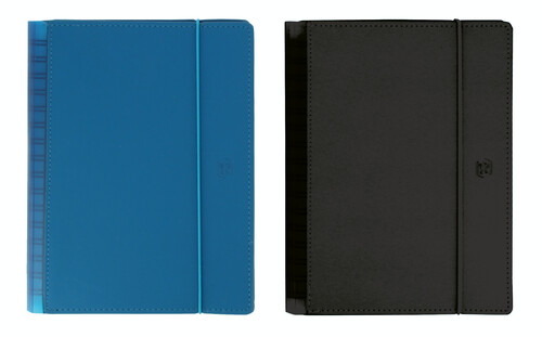 AGENDA A�O 2027 A5 DP MYFAB AQUA O NEGRO TAPAS EXTRAIBLE