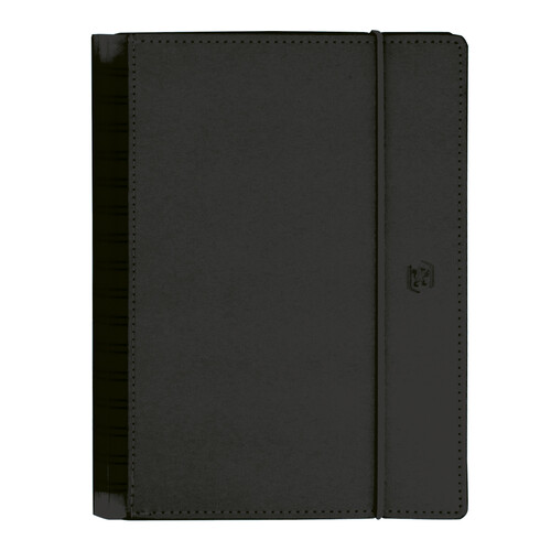 AGENDA A�O 2027 A5 DP MYFAB NEGRO TAPAS EXTRAIBLE