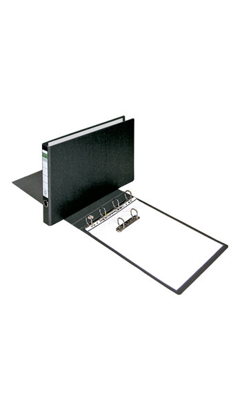 CARPETA 4A 35MM A3 APAISADO NEGRA CARTON COMPACTO