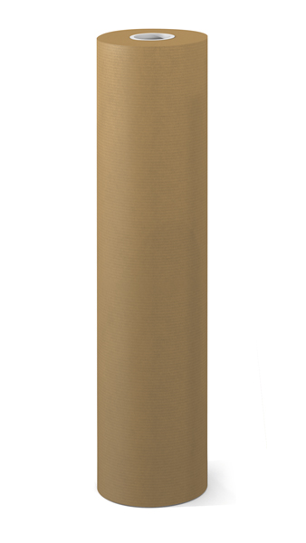 PAPEL KRAFT BOBINA 25 KG MARRON 1X357M