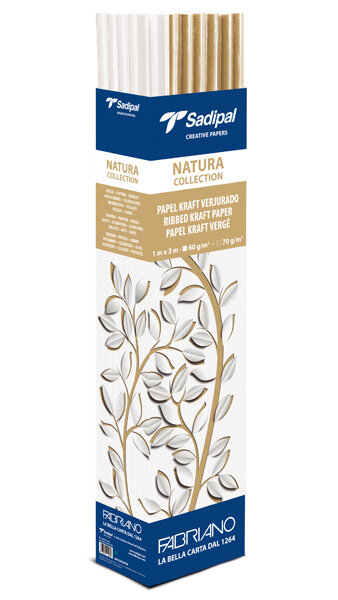 PAPEL REGALO 1X2M CHRISTMAS TIME - 30U EXPOSITOR NAVIDAD