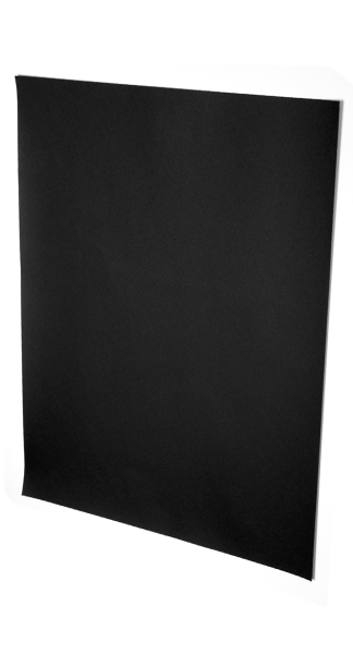 CARTULINA 50X65 185GR NEGRO-PACK 25U ( NEGRA )