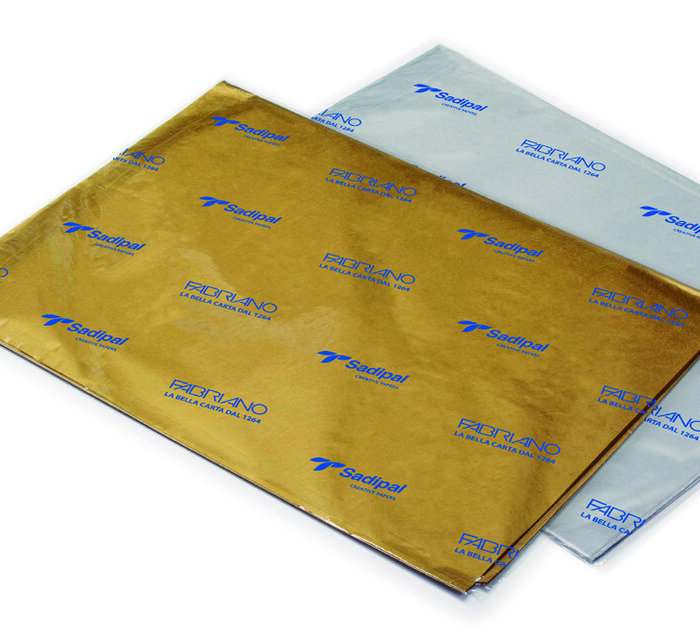 PAPEL SEDA ORO - MANO 25 UNIDADES