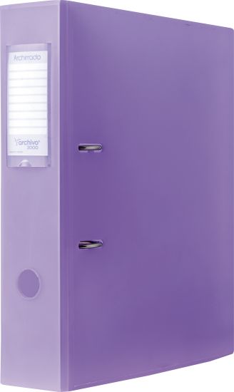 CARPETA ARCHIVADOR RADO A4 80MM PP MALVA ARCHIVO 2000