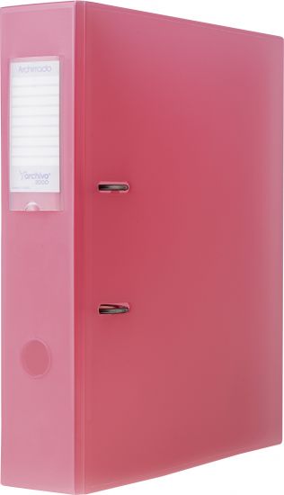 CARPETA ARCHIVADOR RADO A4 80MM PP FUCSIA ARCHIVO 2000
