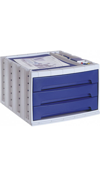 MODULO 3 CAJONES AZUL ARCHIVO 2000