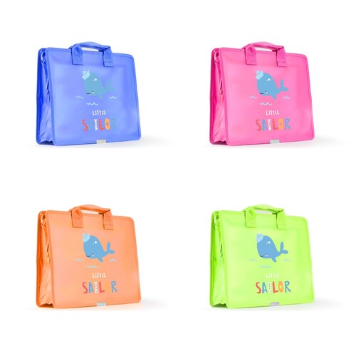 MALETIN CREMALLERA MANOLITO/MANOLITA LITTLE SAILOR -4U PACK
