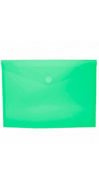 FUNDA VELCRO A6 PP VERDE PACK 12