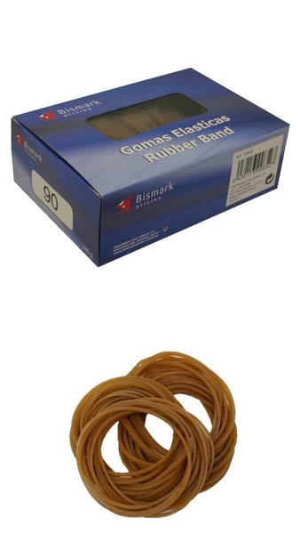 GOMAS ELASTICAS N.9 100GR CAJA