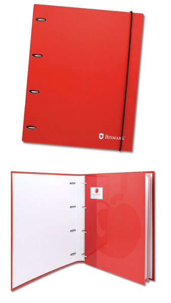 CARPEBLOCK A4 4A CARTON ROJO BISMARK-PACK 5U