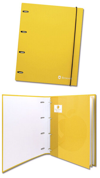 CARPEBLOCK A4 4A CARTON AMARILLO BISMARK-PACK 5U