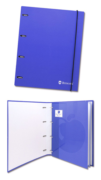 CARPEBLOCK A4 4A CARTON AZUL BISMARK-PACK 5U