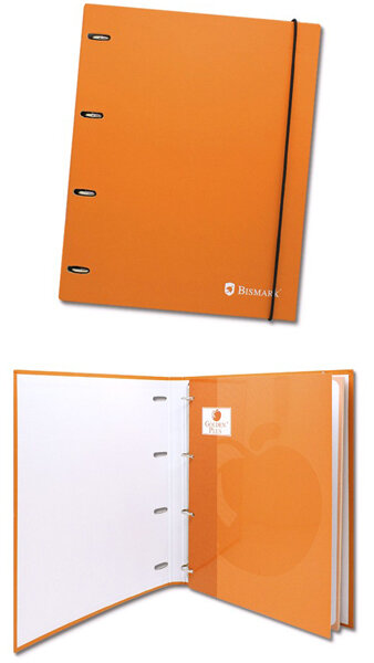 CARPEBLOCK A4 4A CARTON NARANJA BISMARK-PACK 5U