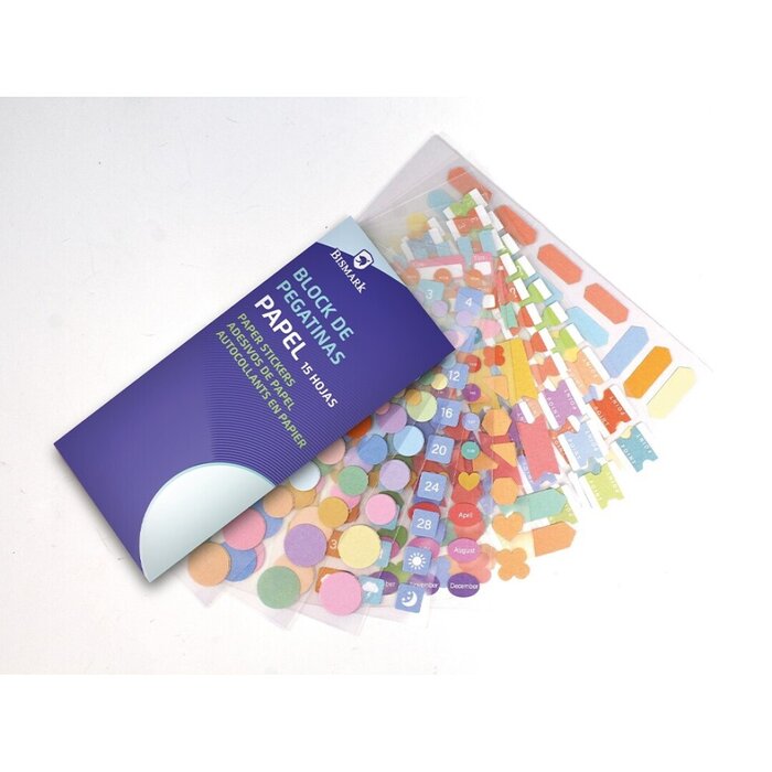 BLOCK 15H PEGATINAS SURTIDAS PARA PLANNER O AGENDA
