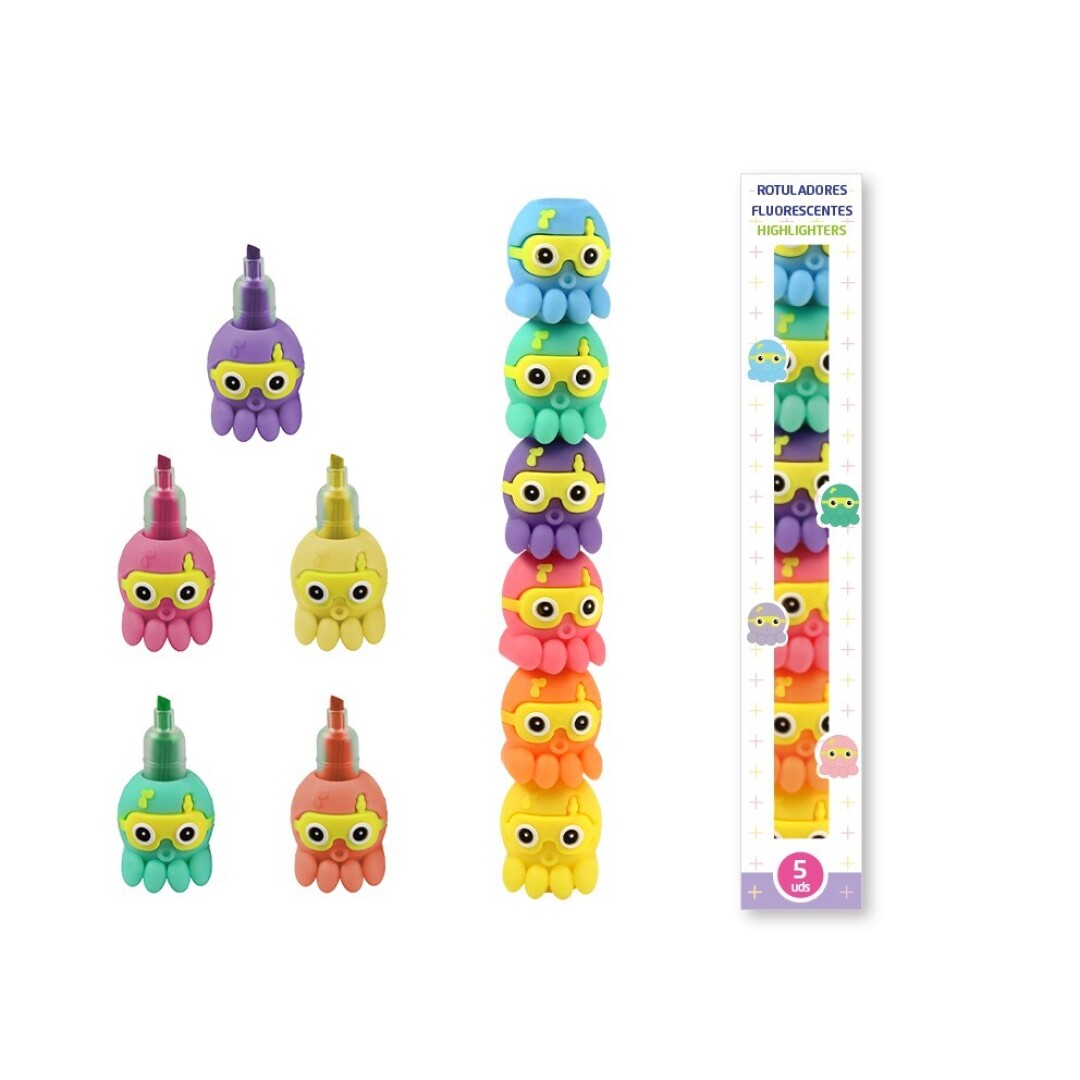 BLISTER 5 ROTU FLUOR PULPO