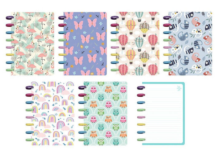 CUADERNO A5 INTELIGENTE ANILLAS INTERC. PERSONALIZABLE