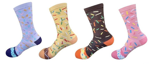 CALCETINES DONUT PAR (TALLA UNICA 38-42)