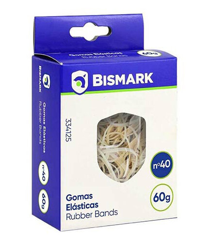 GOMAS ELASTICAS N.4 60GR CAJA