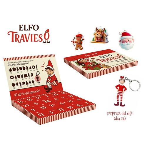 CALENDARIO DE ADVIENTO ELFO TRAVIESO
