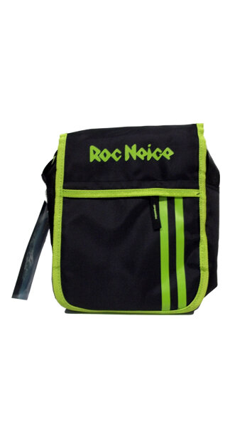 BANDOLERA ROC NEIGE 840D NEGRO/VERDE 51X30X44