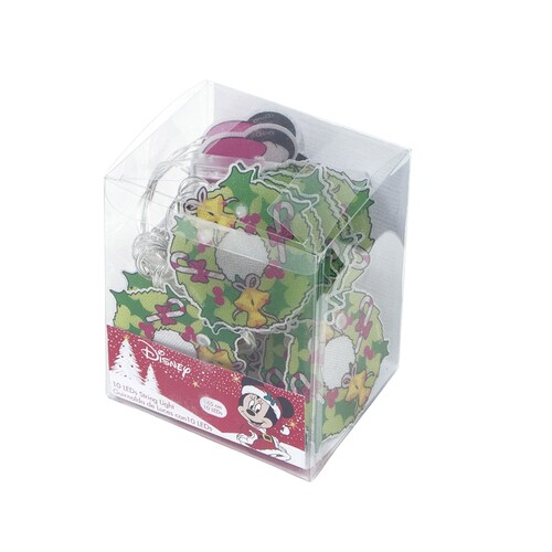 BOLAS NAVIDAD 8CM PACK 6 ROJO MICKEY MOUSE HAPPY SMILES
