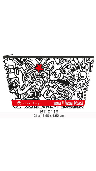 NECESER PORTATODO DOODLE 21X13,50X4,50CM