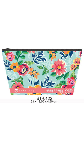 NECESER PORTATODO FLORAL SPIRIT 21X13,50X4,50CM