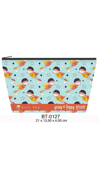 NECESER PORTATODO SUPER BOY 21X13,50X4,50CM