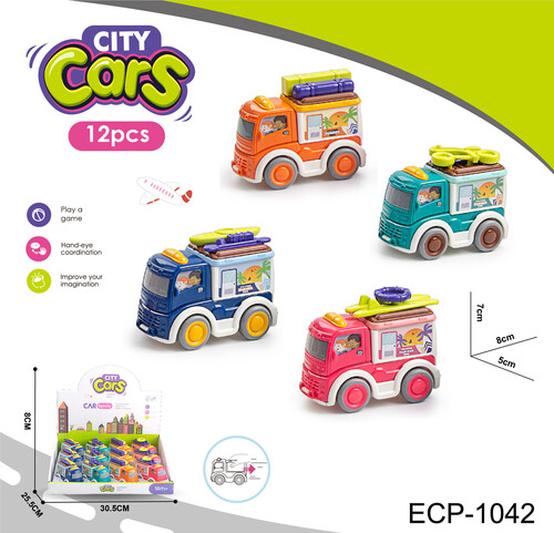 BOTE CON 12 GOMAS SURTIDAS 3D NAVIDAD