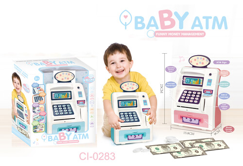 CAJA REGISTRADORA INFANTIL CON LUZ Y SONIDO