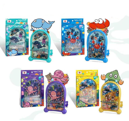JUEGO PINBALL ANIMALES MARINOS 4 MODELOS