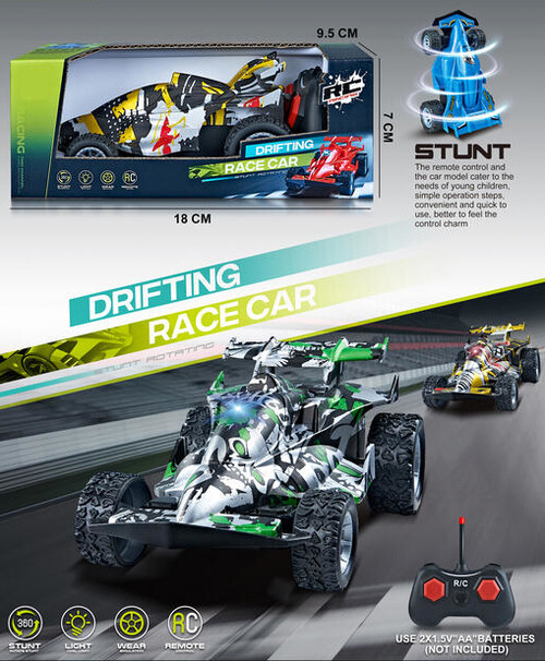 COCHE R/C F1 CON LUZ ESCALA 1:32