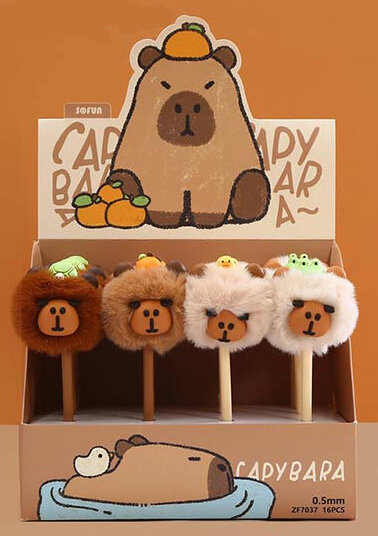 BOLI POM POM CAPYBARA 16U EXPOSITOR