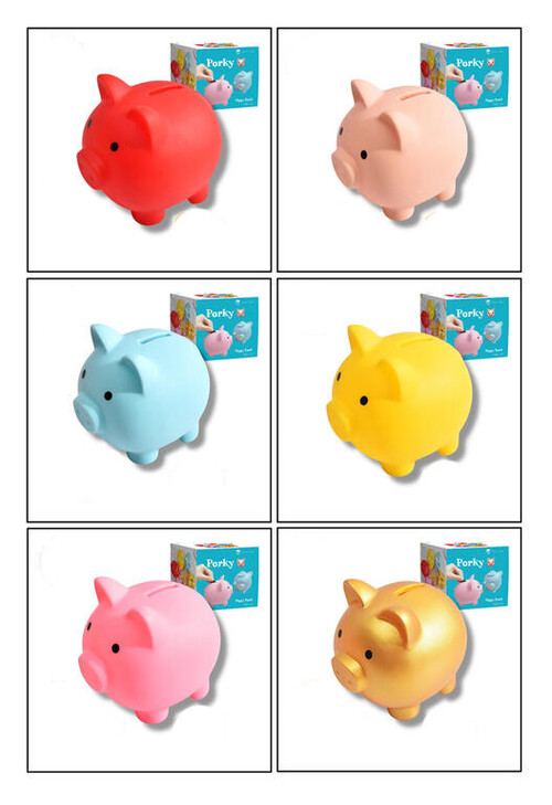 HUCHA CERDITO XXL 6 COLORES SURTIDOS