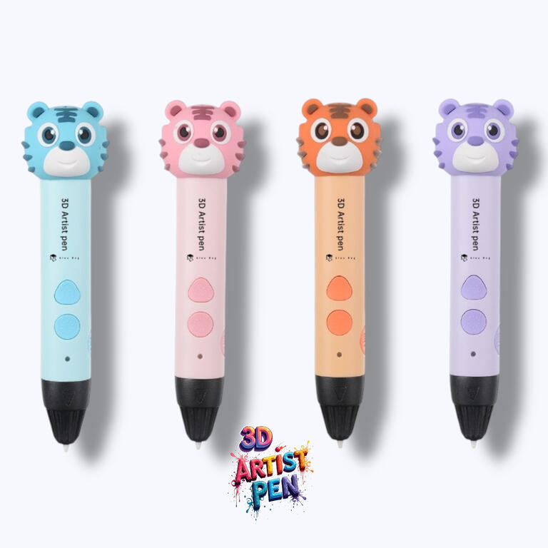 BOLI 3D CABEZA TIGRE COLORES SURTIDOS LITTLE ARTIST TIGER