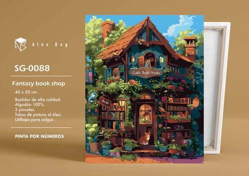 PINTAR POR NUMEROS LIBRERIA DE FANTASIA