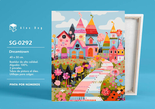 PINTAR POR NUMEROS DREAMTOWN